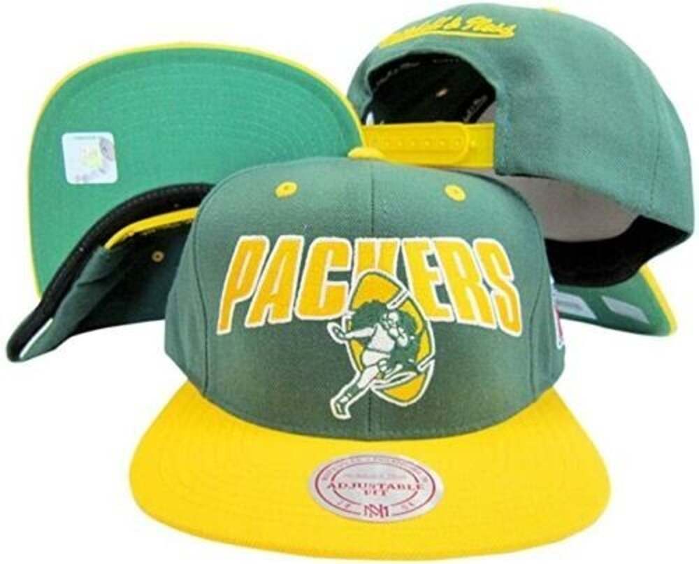 Mitchell & Ness Vintage NFL Green Bay Packers Horizon Snapback Hat